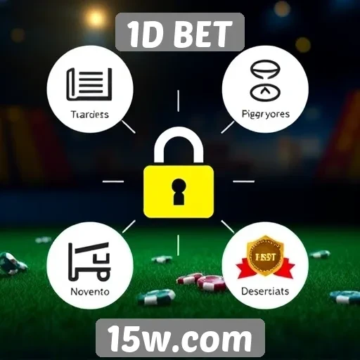 Métodos de pagamento e segurança no 1D BET